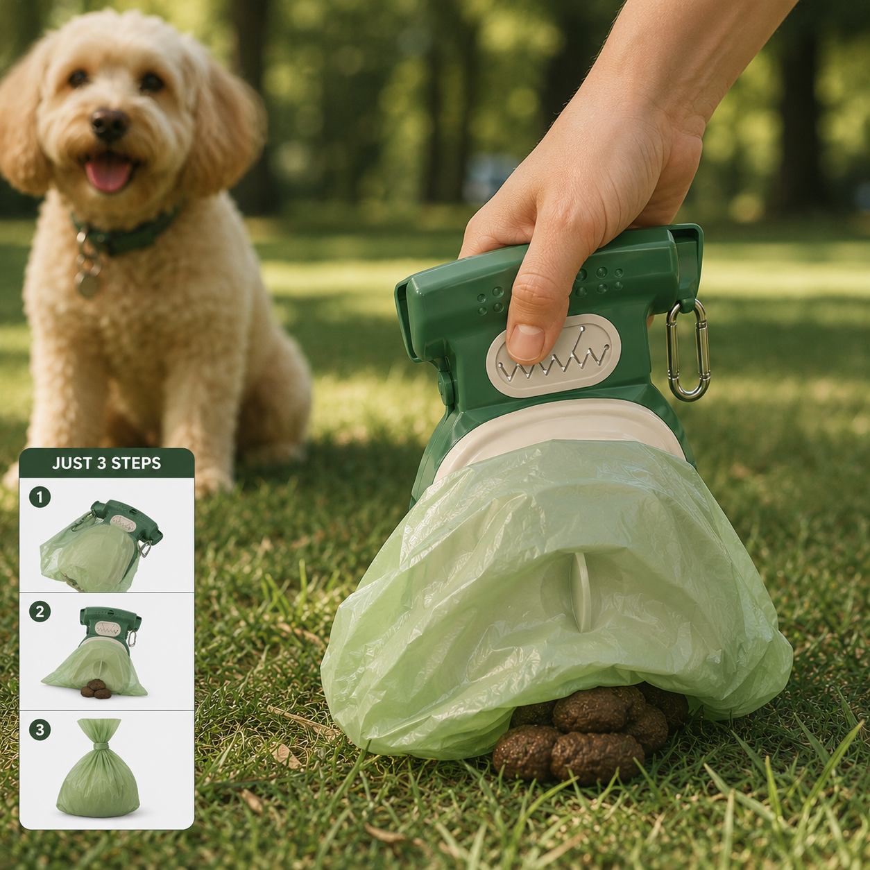 PawshClean™ Portable Poop Scooper