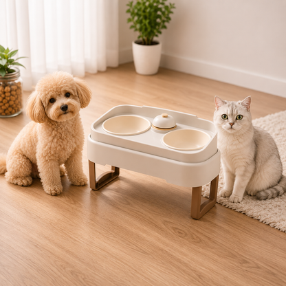 Pawsh Heaven™ Elevé Dining Station
