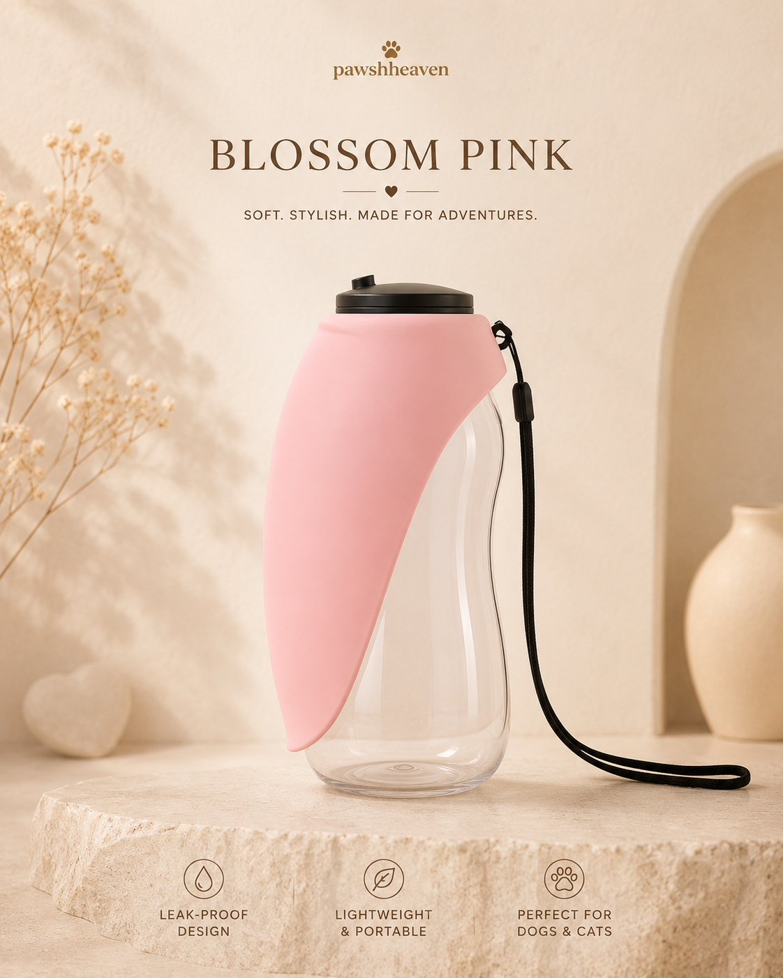 PawshSip™ Travel Bottle